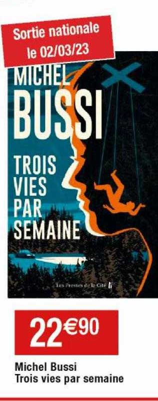 michel bussi trois vies par semaine