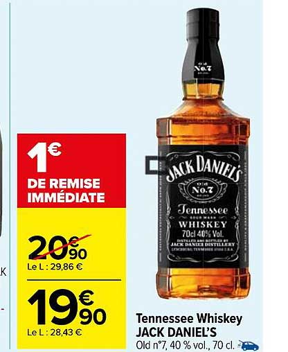 tennessee whiskey jack daniel's