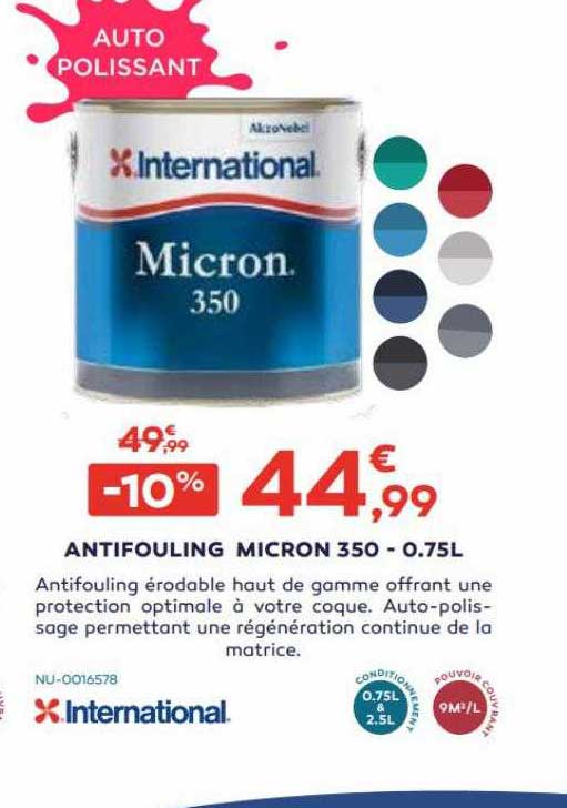 antifouling micron 350 - 0.75l international