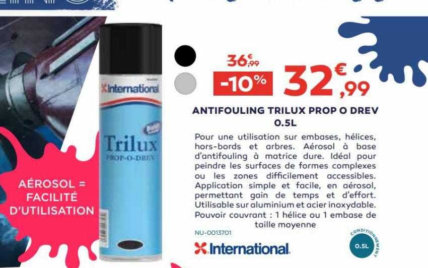 antifouling trilux prop o drev 0.5l international