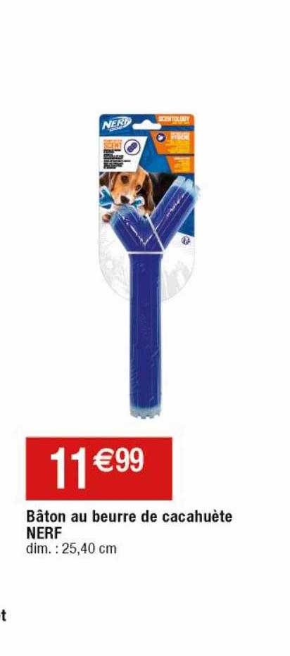 Bâton Au Beurre De Cacahuète Nerf