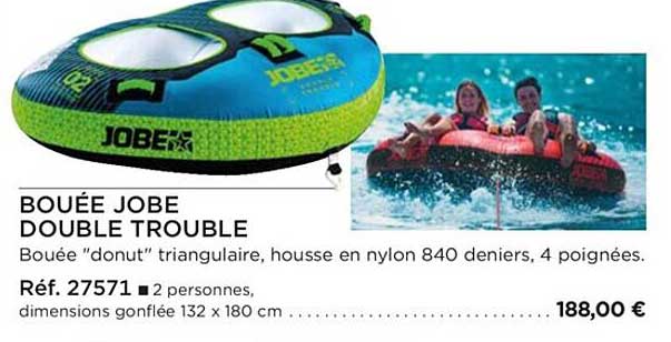 bouée jobe double trouble