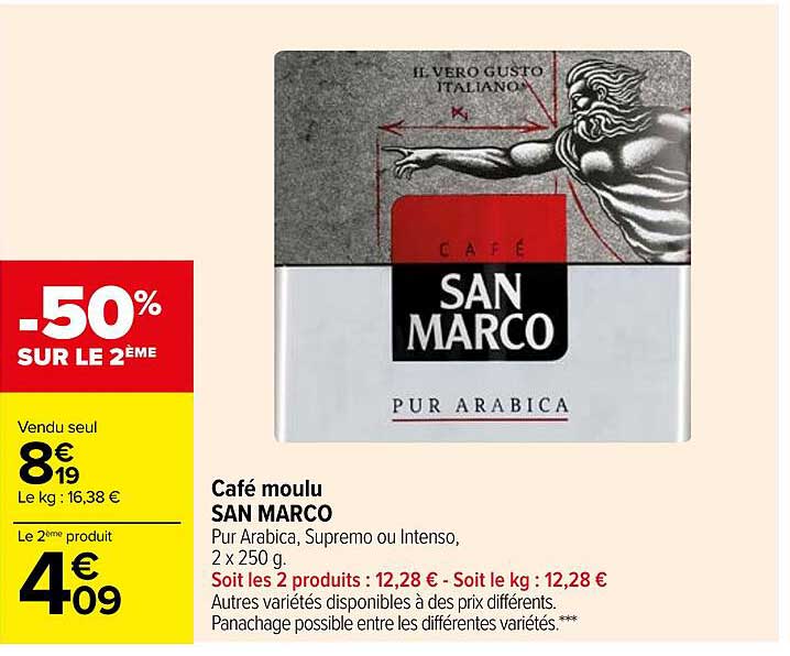 café moulu san marco