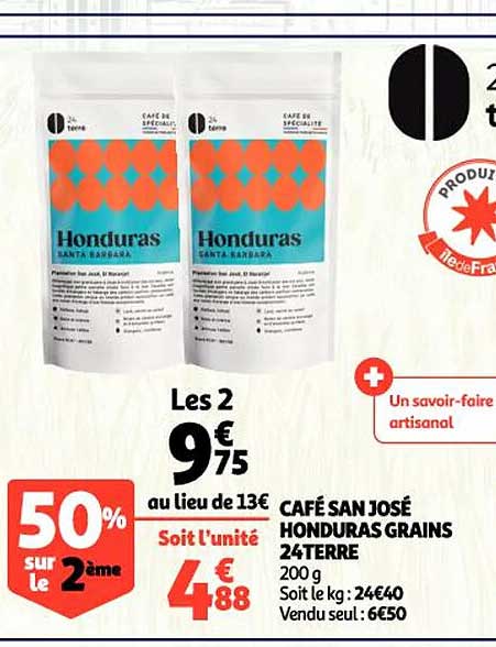 café san josé honduras grains 24 terre