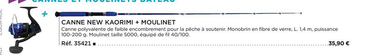 canne new kaorimi + moulinet