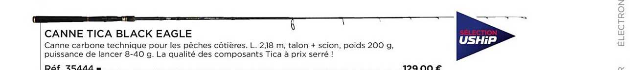 canne tica black eagle