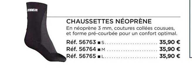 Chaussettes Néoprène