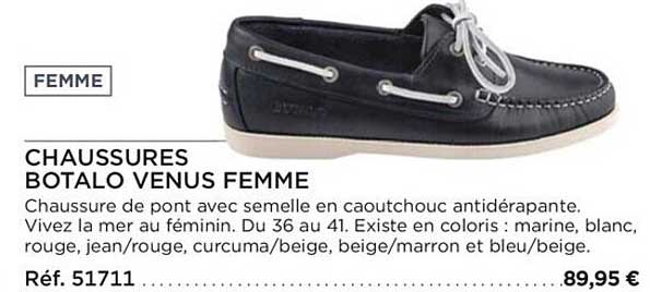 chaussures botalo venus femme