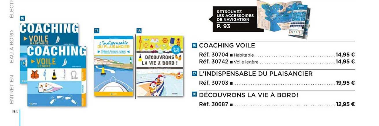 coaching voile, l'indispensable du plaisancier, découvrons la vie à bord !