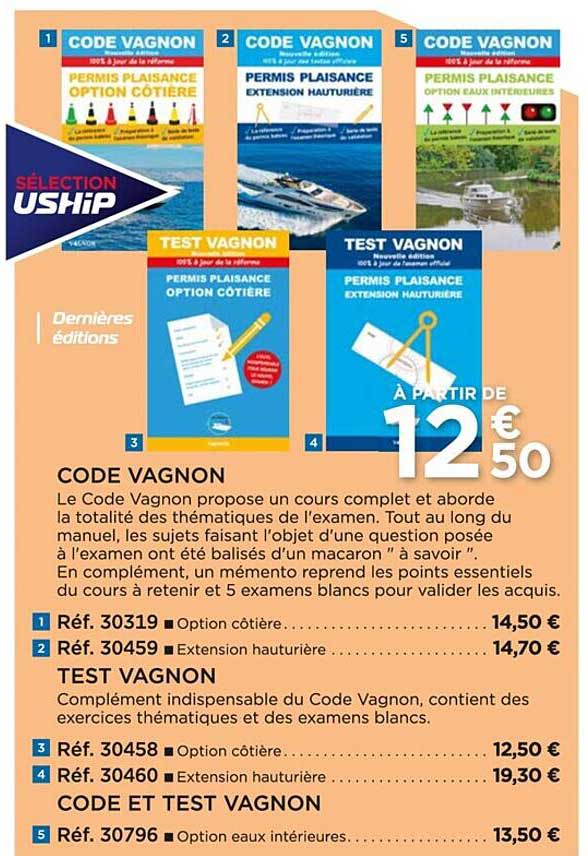 code vagnon, test vagnon, code et test vagnon