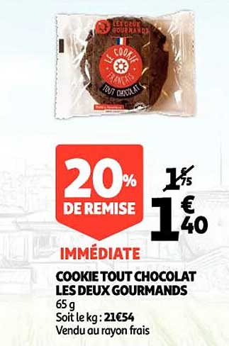 Cookies Tout Chocolat Les Deux Gourmands