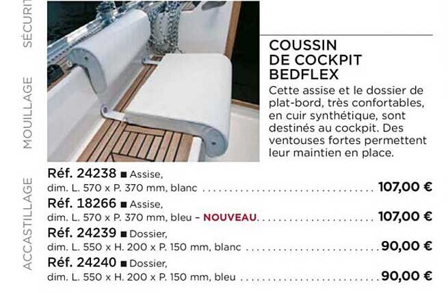 Coussin De Cockpit Bedflex