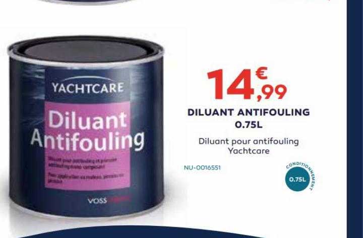 diluant antifouling 0.75l yachtcare