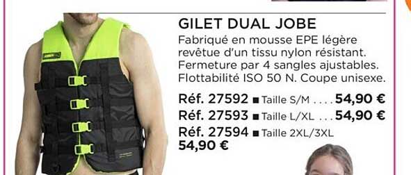 gilet dual jobe