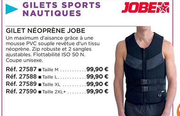 Gilet Néoprène Jobe
