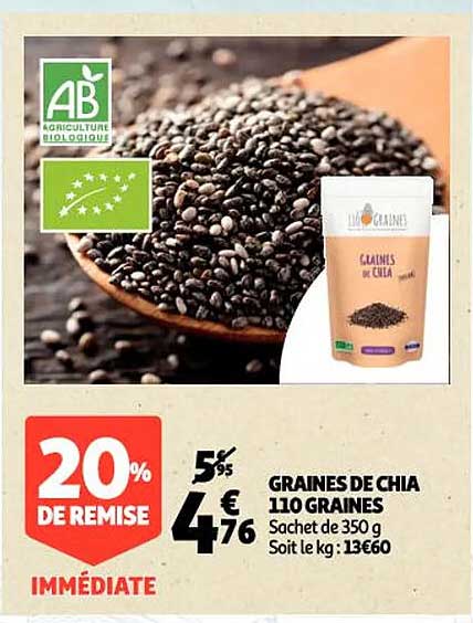 Graines De Chia 110 Graines