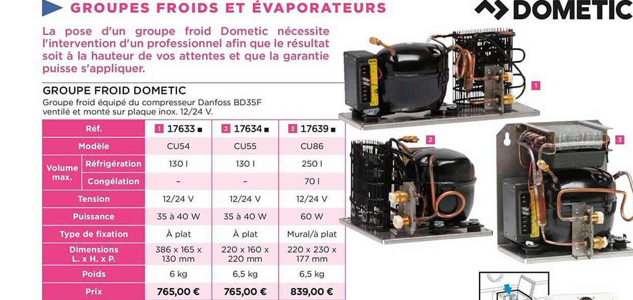 groupe froid dometic