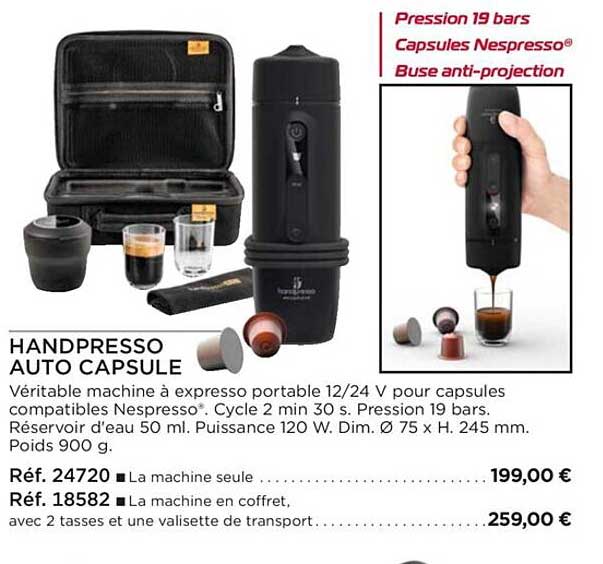 handpresso auto capsule