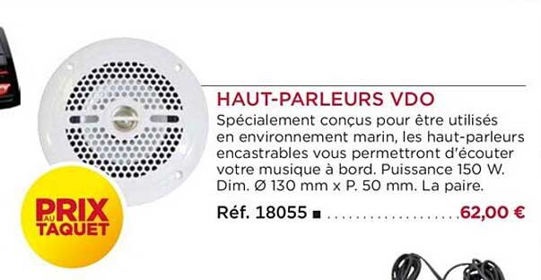 haut-parleurs vdo