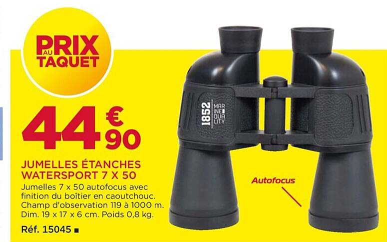jumelles étanches watersport 7 x 50