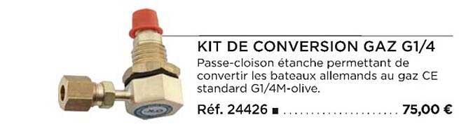 kit de conversion gaz g1-4