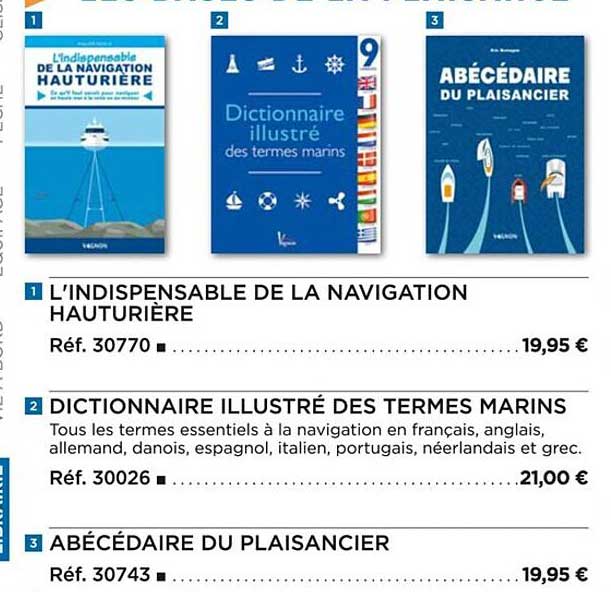 L'indispensable De La Navigation Hauturière, Dictionnaire Illustré Des Termes Marins, Abécédaire Du Plaisancier