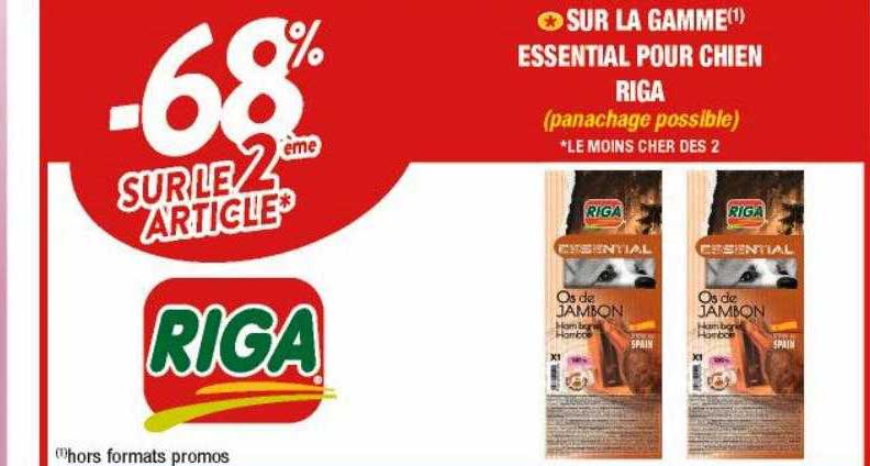 La Gamme Essential Pour Chien Riga