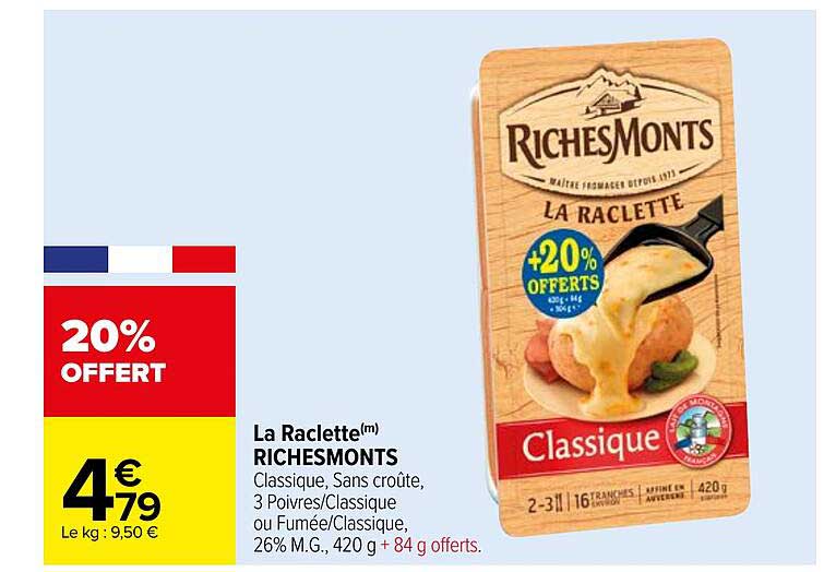 la raclette riches monts