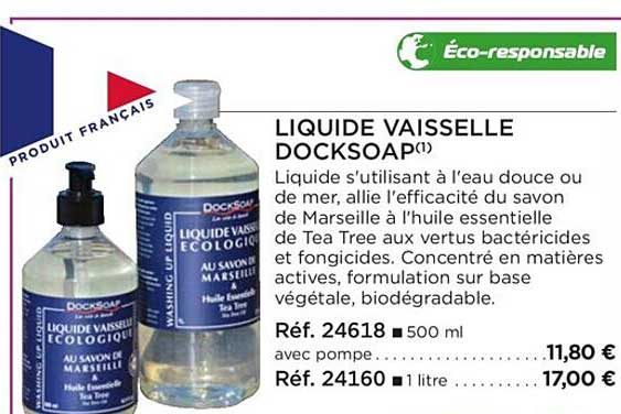 liquide vaisselle docksoap