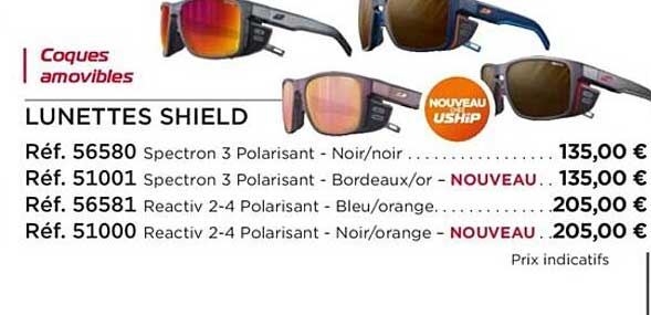 lunettes shield