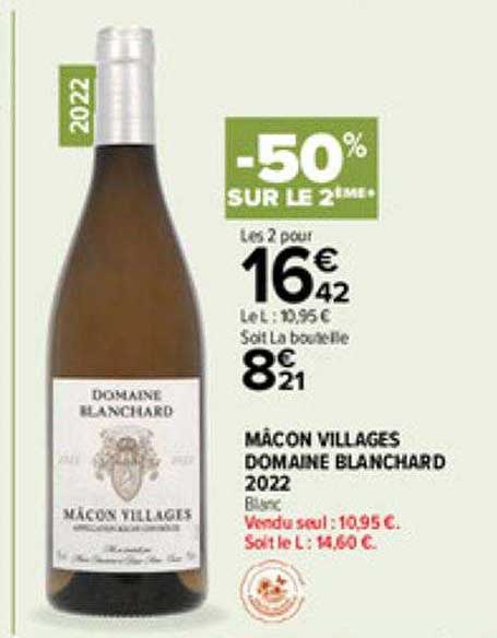mâcon villages domaine blanchard 2022
