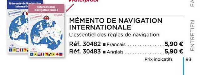 mémento de navigation internationale
