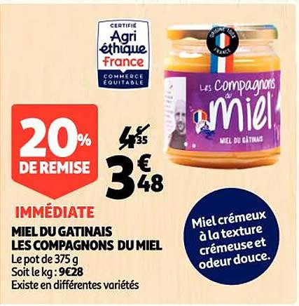 miel de gatinais les compagnons du miel