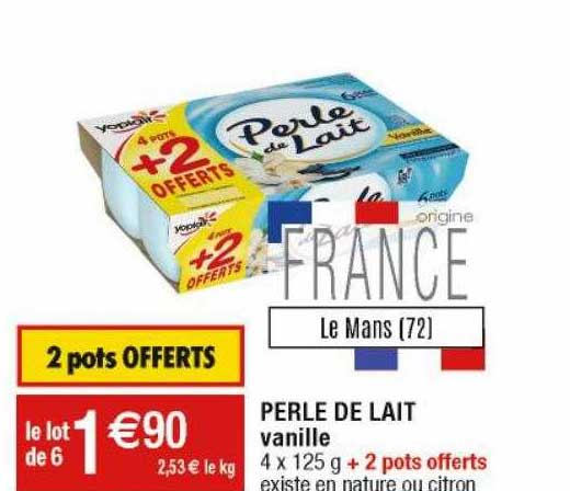 Perle De Lait Vanille