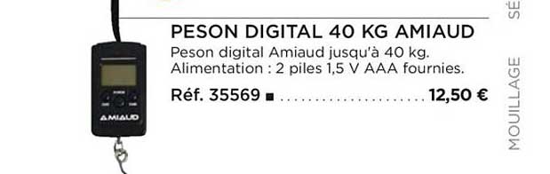 peson digital 40 kg amiaud