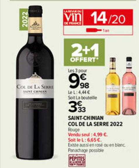 saint-chinian col de la serre 2022