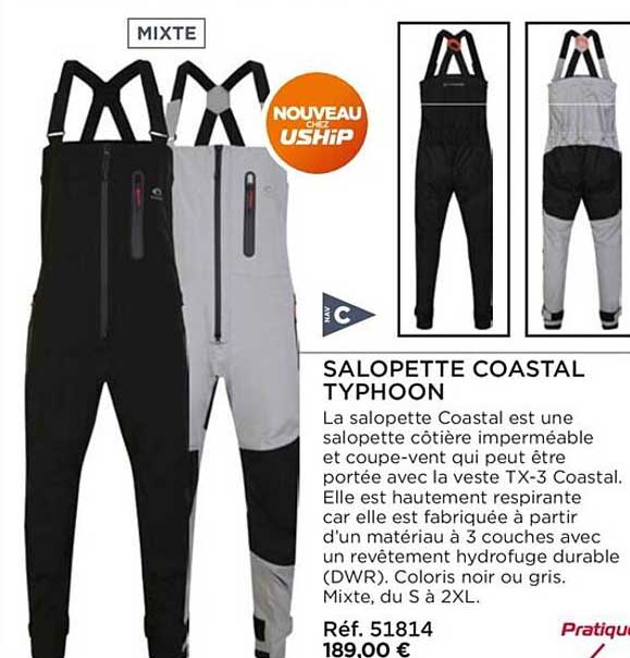 salopette coastal typhoon