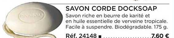 savon corde docksoap