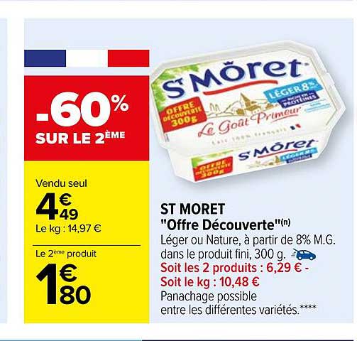 st môret "offre découverte"