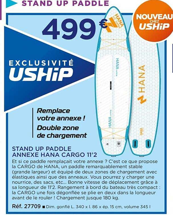 stand up paddle annex hana cargo 11'2
