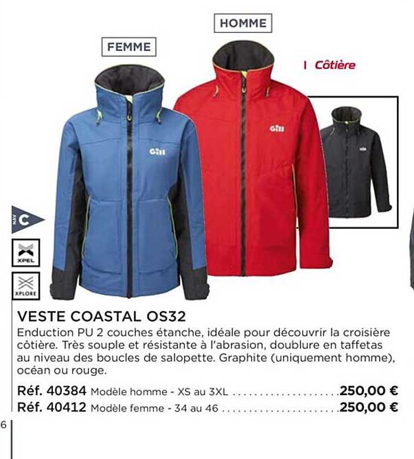 veste coastal os32
