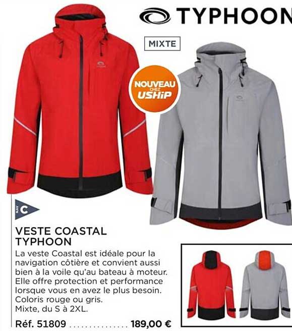 veste coastal typhoon