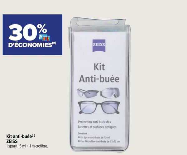 kit anti-buée zeiss