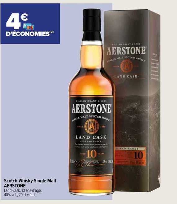 scotch whisky single malt aerstone