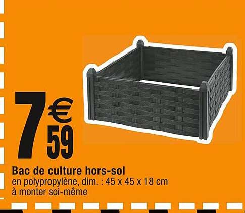 bac de culture hors-sol