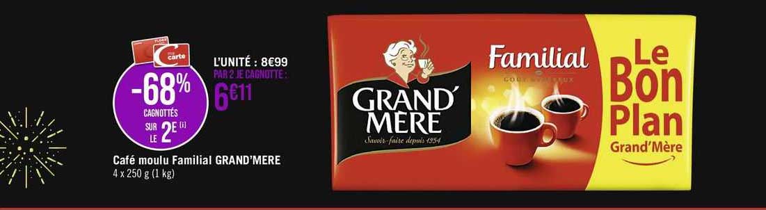 café moulu familial grand'mère