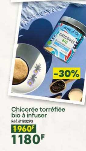 chicorée torréfiée bio à infuser