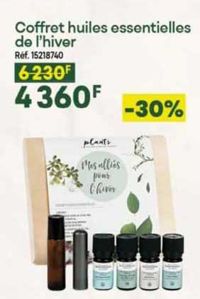 coffret huiles essentielles de l'hiver