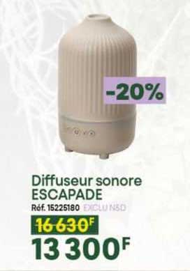 diffuseur sonore escapade