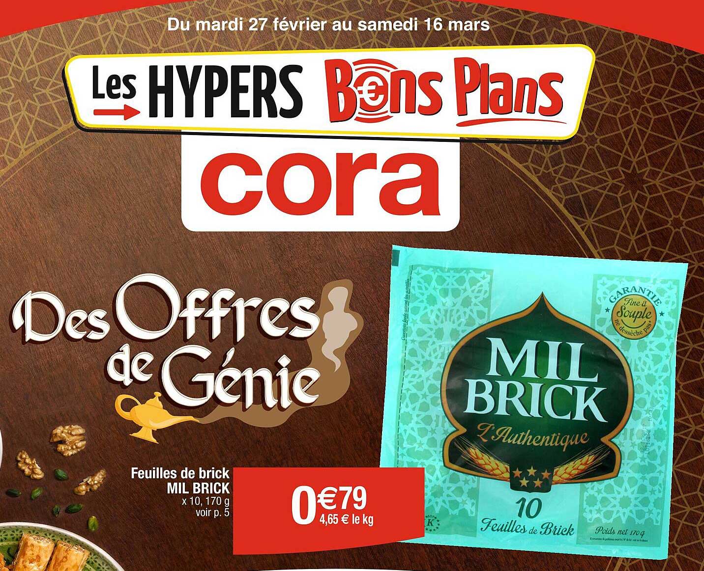 feuilles de brick mil brick